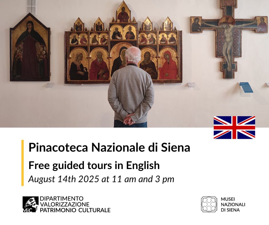 Visite guidate gratuite in lingua inglese alla Pinacoteca Nazionale di Siena / Free guided tours in English at the Pinacoteca Nazionale di Siena